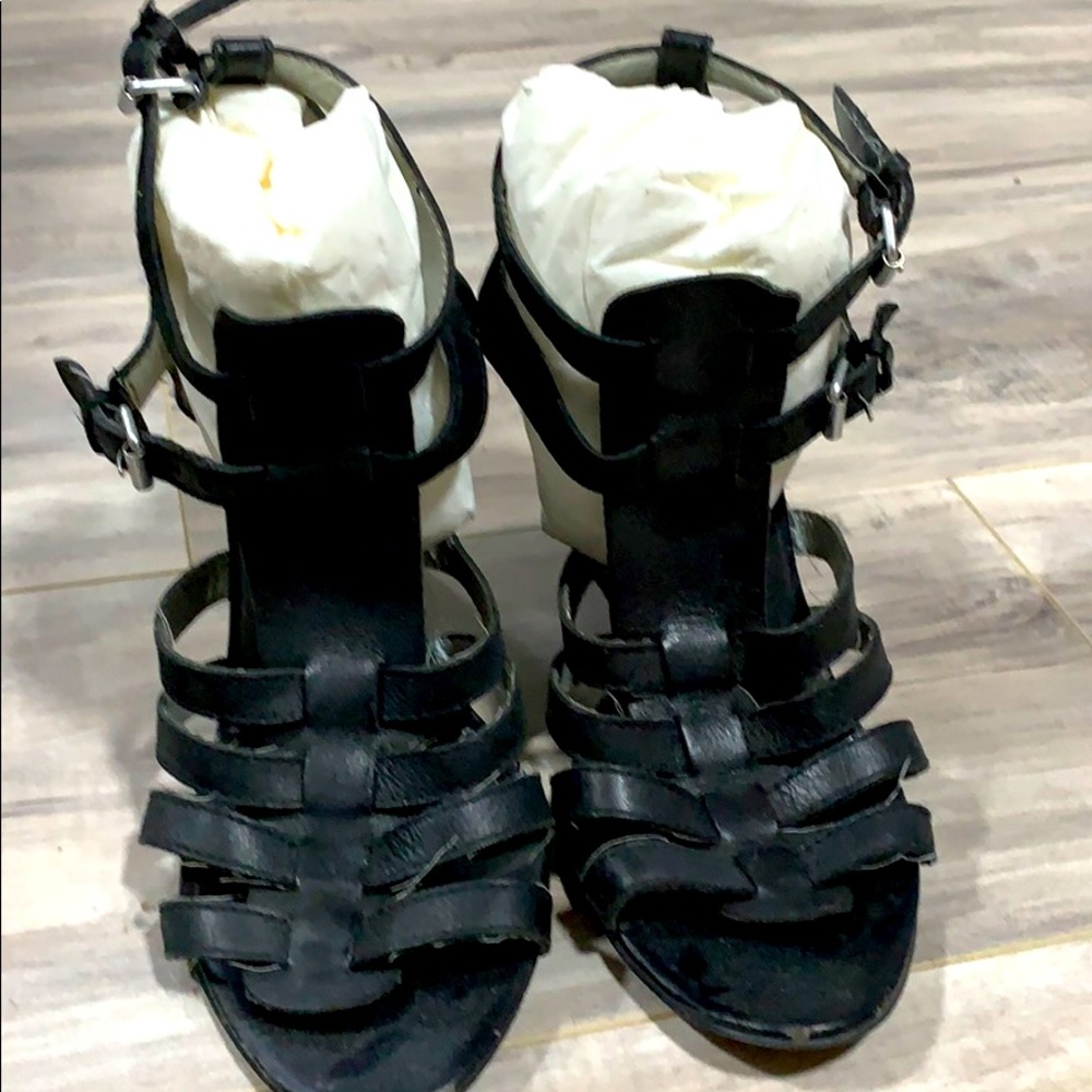 Nine West Gladiator wedge sandals